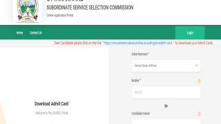 UKSSSC Graduate Level Admit Card 2021 Announced For Various Posts on sssc.uk.gov.in | Here's How to Download it