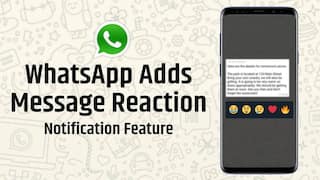 WhatsApp Update: WhatsApp  Rolls Out With Message Reaction Notification Feature For Android Users, Watch Video