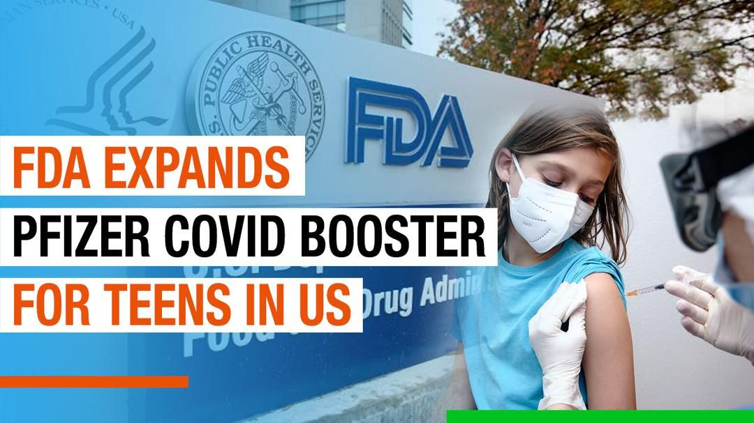 US FDA: Now 16 and 17 Year-Olds Can Get Pfizer Vaccine Booster Dose In US | Must Watch