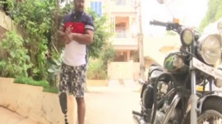 Hyderabad Man With Artificial Limb Takes Part in Marathons, Inspires People to Never Give Up