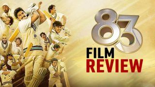 83 Movie Review Video: Deepika Padukone And Ranveer Singh Starrer 83 Is A Thrill-Filled Film, An Ode To India's First World Cup | Watch