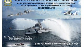 Indian Coast Guard Recruitment 2021: Salary Up to Rs 2.25 Lakh, Registration Begins on joinindiancoastguard.gov.in Today