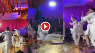 Bride Groom Video: दुल्हन के सामने स्टंट दिखा रहा था लड़का, पर जो दिखा फिर हंसी नहीं रोक पाई | देखिए ये वीडियो