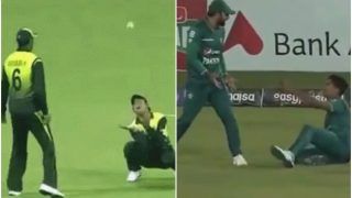PAK vs WI, 3rd T20I: सीनियर की राह पर जूनियर! पाकिस्तानी फील्डर्स के बीच 'भयंकर गफलत', फैंस को याद आया साल 2008