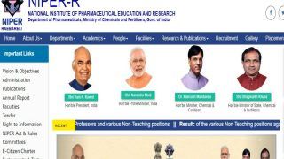 NIPER Recruitment 2022: Notification Out For Teaching, Non Teaching Posts on niperraebareli.edu.in | Apply Latest By Jan 31