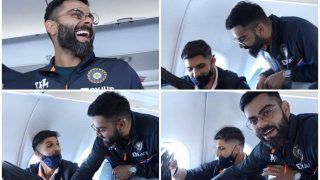 Virat Kohli Teases Ishant Sharma Hilariously in Flight From Mumbai to Johannesburg; Video Goes VIRAL | WATCH