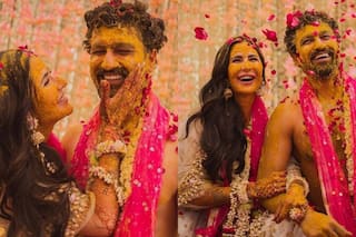 Vicky Kaushal and Katrina Kaif Look Their Happiest During Haldi Ceremony | Pictures Out