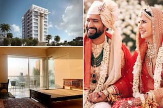 Take a Virtual Tour of Katrina Kaif-Vicky Kaushal's Sea Facing 4 BHK House in Juhu| See Photos
