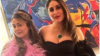 Kareena Kapoor Khan Flaunts Bold Look in Plunging Bustier Top as She Parties With Amrita Arora And Others - See Pics