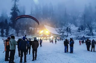 Uttarakhand's Badrinath Shrine, Auli, Sikkim, J&K Receive Fresh Snowfall. See Photos, Videos