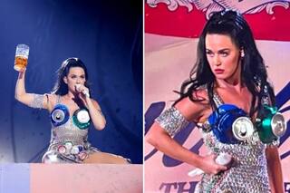 Katy Perry Just Wore a Bra Made of Beer Cans, And it Dispensed Beer - Bizarre or Not?