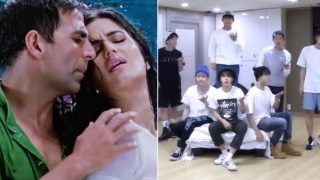 BTS Grooves To Akshay Kumar-Katrina Kaif's 'Tip Tip Barsa Pani' And ARMY Is Having A Field Day | Watch