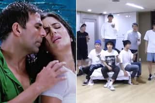 BTS Grooves To Akshay Kumar-Katrina Kaif's 'Tip Tip Barsa Pani' And ARMY Is Having A Field Day | Watch