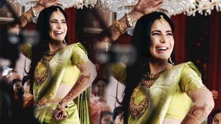 Katrina Kaif Dances at Her Mehendi in a Green Kanjivaram Saree? Truth Behind The Viral Photo
