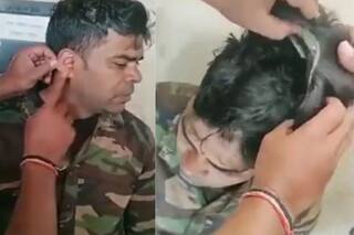 Watch Video: UP Candidate Wears Wig With Bluetooth Setup To Cheat In Govt Exam, Gets Caught