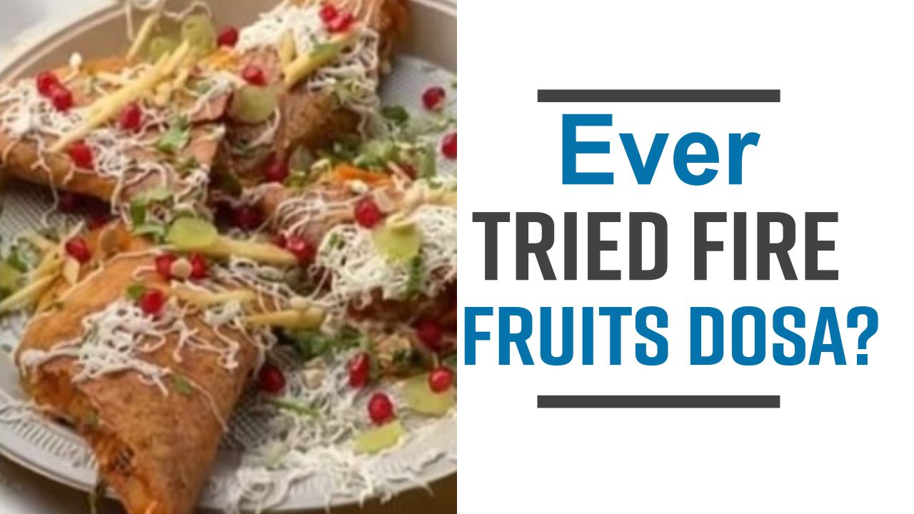 Dosa With A Twist: Food Vendor Makes A Fire Fruit Dosa, Leaves Internet Disgusted | Viral Video