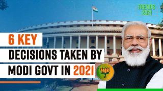 Video: Key Decisions Taken by Modi Government in 2021 Explained | Watch Video