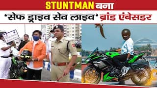 Viral Stuntman Once Upon A Time, is Now Brand Ambassador of 'Safe Drive Save Life    Campaign, All Thanks to Bidhannagar Police | Watch Video