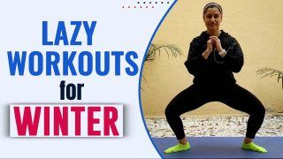 Weight Loss Tips: Too Lazy To Workout During Winters? Try These Simple And Easy Winter 'Lazy Workout' Exercises At Home | Watch Video