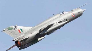 MiG-21 लड़ाकू विमान राजस्‍थान में जैसलमेर के पास क्रैश हुआ, पायलट विंग कमांडर हर्षित सिन्हा शहीद