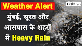 Heavy Rainfall Alert: वेस्टर्न डिस्टर्बेंस का मौसम पर हुआ असर, मुंबई और आसपास के कई शहरों पर भारी बारिश और तूफान का अलर्ट | Watch Video