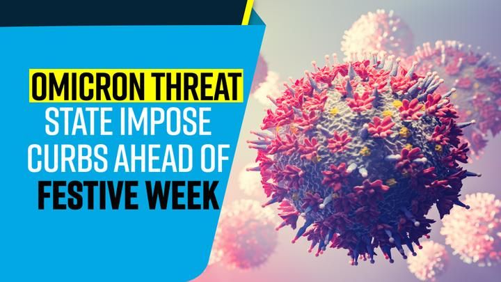 Omicron Threat In India: States Impose Curbs Ahead Of Christmas And New Year | Watch Video to Know Guidelines State-Wise