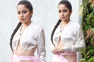 Tailor Ko Kapde Zyada Diya Karo   ! Urfi Javed Steps Out In Bold Side Cut-Out Skirt And White Crop Top