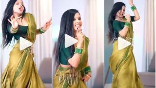 Viral Video: Saree-Clad Woman Dances to Sara Ali Khan's Chaka Chak, Her Energy Rocks The Internet | Watch
