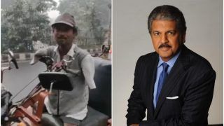 Man With No Limbs Rides Vehicle to Work, 'Awestruck' Anand Mahindra Offers Him a Job | Watch