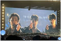 BTS Boys Send 'Finger Hearts' To ARMY As They Dress In Black, Fans Call Them 'Hottest Ever'