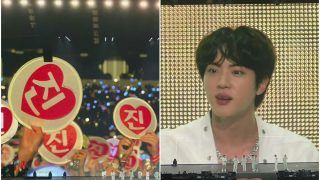 BTS Army Treats Jin With a Sweet Pre-Birthday Surprise At LA Concert, Singer Says 'I Love You'