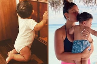 'Mera Beta!' Kareena Can   t Seem To Get Enough of Jeh   s Attempt to Stand, Shares 'Aww-dorable' Moment