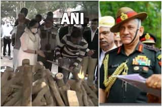 CDS बिपिन रावत पंचतत्व में हुए विलीन, बेटी ने दी मुखाग्नि, 17 तोपों से सलामी दी गई