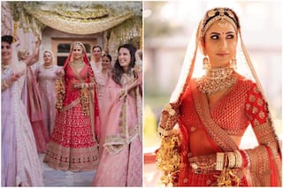 Katrina Breaks Gender Stereotype at Her Wedding by Making Her Sisters Carry The Chadar