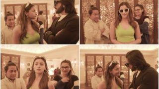 Kareena Kapoor's Darling Alia Bhatt Recreates Poo's Prom Rating Scene From K3G With Ranveer Singh Ft. Ibrahim Ali Khan | Watch