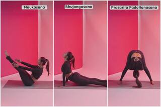 Malaika Arora Performs 3 Yoga Asanas to Reduce Hip And Waist Fat | Watch Video