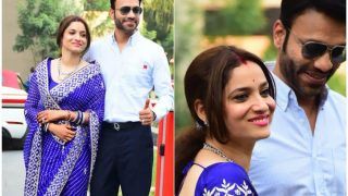 Ankita Lokhande Wows Fans in a Blue Saree in Post-Wedding Look, Shares Cute Video as Mrs Jain - Watch