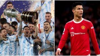 From Lionel Messi-Led Argentina Winning Copa America to Cristiano Ronaldo’s Homecoming to Manchester United; Top 5 Best Moments of Football in 2021