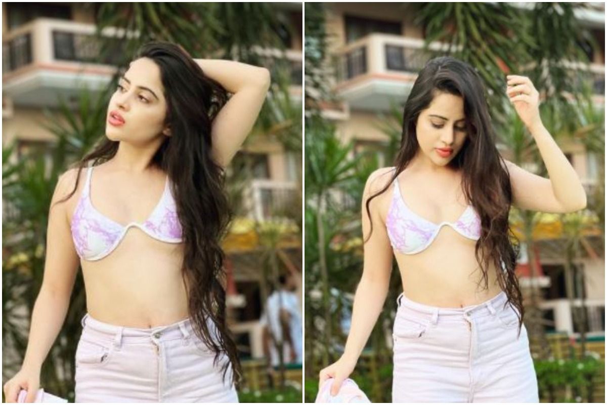 Urfi Javed Looks Smoking Hot In Sexy Blue Bikini, Fans Say, 'Uff Kya Figure  Hai