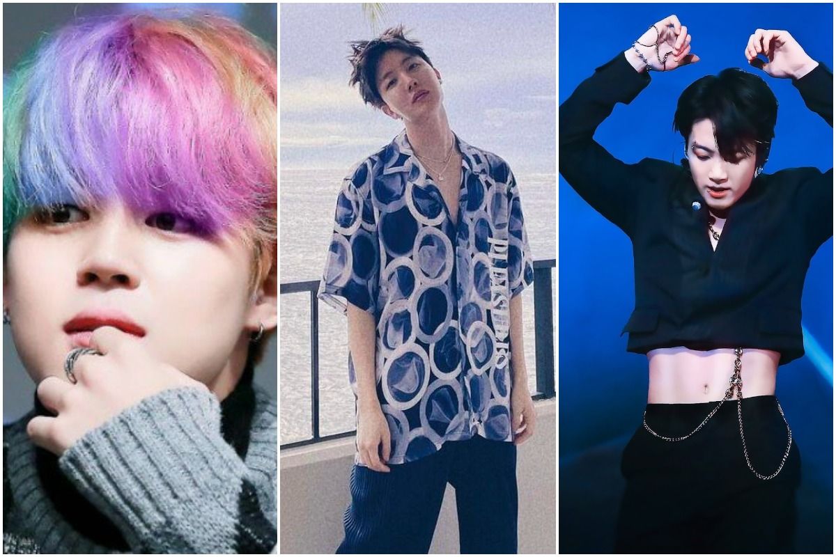 From SUGA Wearing Skirt to Jimin Rainbow Hair, Top BTS Fashionable Moments  of 2021 - Your Favourite