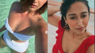 Ileana D'cruz Soaks Sun in Sea Wearing Hot And Sexy Bikinis at Maldives, Fans Say ‘Aag Lagadi Samandar Mein’