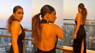 Nia Sharma’s Decision of Flaunting Backless Dress With Side Cut Backfires, Hot Photos Spark Troll Fest
