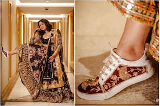 Swara Bhasker Just Wore Embellished Sneakers With Her Lehenga
