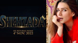 ’Shehzadi in The House!' Kriti Sanon Joins Kartik Aaryan For Shehzada in Delhi