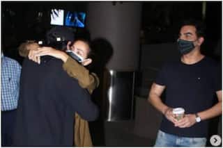 Malaika Arora And Ex-husband Arbaaz Khan Spotted Together at Airport to Receive Son Arhaan