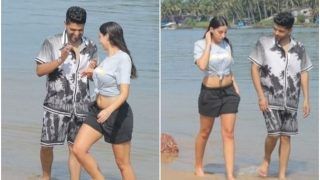 Is Nora Fatehi Dating Guru Randhawa? Fans Say so After Their Beach Walk Pics go Viral