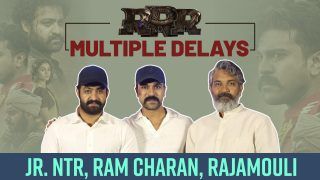 RRR: Jr NTR, Ram Charan and SS Rajamouli Talk About The Film's Multiple Delays 