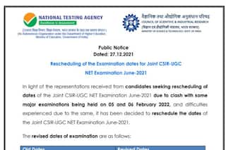 CSIR UGC NET June 2021: NTA Releases New Exam Dates on nta.ac.in | Check Fresh Schedule
