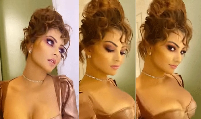 शीशे के सामने खुद को निहारते हुए Urvashi Rautela ने कर दी ऐसी हरकत, चौंधिया गई लोगों की आंखें
