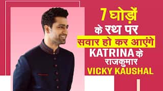 Vicky-Katrina Marriage: कैटरीना के हाथों में रचेगी राजस्थानी मेंहदी, वहीं विकी कौशल लेंगे ग्रैंड एंट्री | Couples Reaches Rajasthan, Watch Video